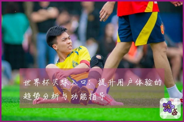 世界杯买球入口：提升用户体验的趋势分析与功能指导