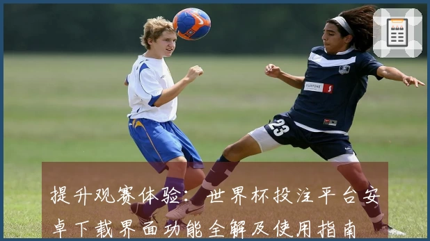 提升观赛体验：世界杯投注平台安卓下载界面功能全解及使用指南